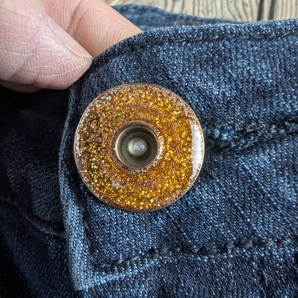 Ultra Love Size 7 Super Flare Dark Wash - Picture 13 of 16